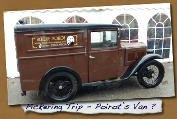 Normanby LHG Trip to Pickering - Poirot’s Van