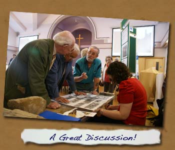 Discussion at Normanby 2011 Exhibition