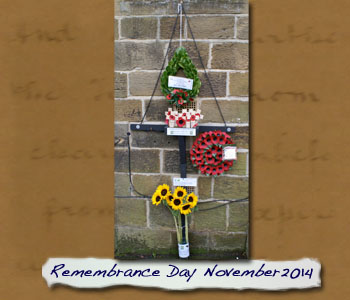 Normanby War Memorial Wreaths 2014