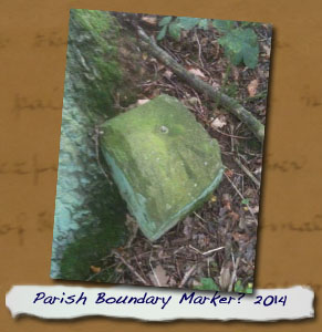 Boundary Marker Stone in 2014
 - Click On This for Larger Image 
	(Opens in New Window)