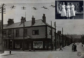 Photo 3  - Hawkes Outfitters Shop on High Street, Normanby in early 1950s