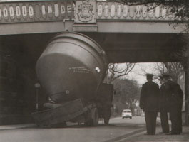 Photo 4  - Stuck Fast !  Normanby Railway Bridge c.1964