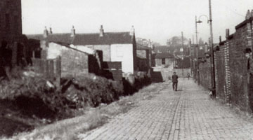 Photo 6  - Crossbeck Terrace, Normanby -  'Paddys Row' in 1950