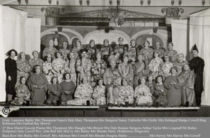 Photo 13  - The Operetta 'Aladdin' - at Odd Fellows Hall 13th and 14th February 1938.