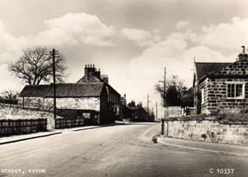 Photo 8  - Stapylton Corner (junction of High Street with Church Lane), Normanby in 1950s