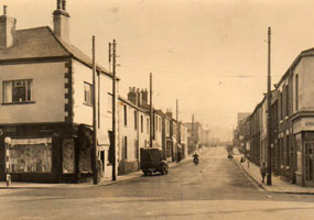Photo 18  - High Street - Cleveland Street, Normanby in early 1950s