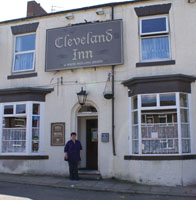 Photo 13  - Cleveland Inn, Cleveland St, Normanby - Landlady Jacky Reed and Louie Ferguson at Window