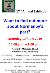 Photo 1  - 2019 Exhibition - Poster for Normanby Local History Group 17th Annual Exhibition