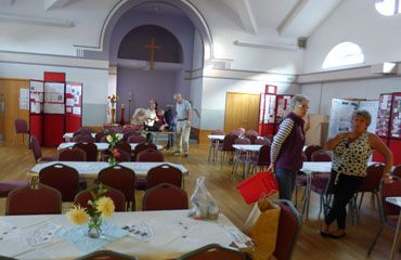 Photo 6  - 2019 Exhibition - Volunteers Preparing for Our Exhibition