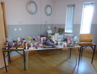 Photo 8  - 2018 Exhibition - The Tombola is All Ready for the Exhibition Opening