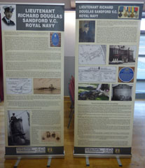 Photo 10  - 2018 Exhibition - Display: Lt Richard Douglas Sandford V.C. Royal Navy