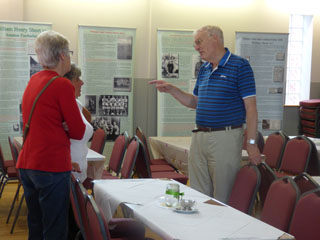 Photo 11  - 2018 Exhibition - Preparations Almost Complete -  Barbara Greenmon, Sue Longstaff and Harry Greenmon