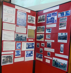Photo 12  - 2018 Exhibition - Display: St Helen's Church Eston 1590-1998 then Beamish to 2015 (by Sylvia Fairbrass)