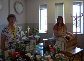 Photo 19  - 2018 Exhibition - Tombola Stall - Take a Chance! - Judith Darlington and Helen Lees
