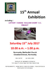 Photo 1  - 2017 Exhibition - Poster for Normanby Local History Group 15th Annual Exhibition