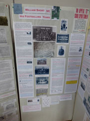 Photo 11  - 2017 Exhibition  Display - William Short VC - His Footballing Years