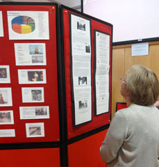 Photo 15  - 2016 Exhibition - Sylvia Fairbrass at the Eston Picture Hall Display