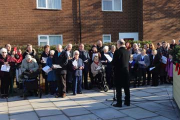 Photo 13  - 2024 Normanby Remembrance Day Service - Our Minister the Reverend John Howard-Norman Conducts the Service