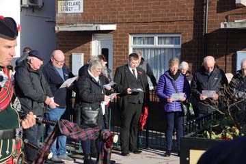 Photo 15  - 2024 Normanby Remembrance Day Service - Service Progresses Towards the Two Minutes Silence