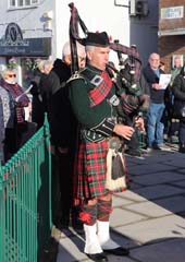 Photo 20  - 2024 Normanby Remembrance Day Service - Phil Meadows Plays the Pipes