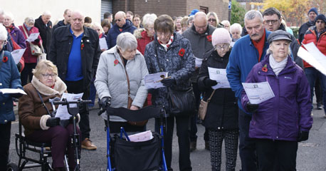 Photo 13  - 2023 Normanby Remembrance Day Service - Following the Order-of-Service Sheets
