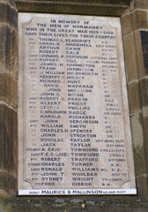Photo 1  - 2017 Normanby Remembrance Day - 
Normanby World War One Memorial