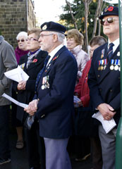 Photo 20  - 2016 Normanby Remembrance Day - 
Veterans Brian Haggath and Dave Cammish