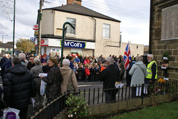 Photo 12  - 2014 Normanby Remembrance Day - Over 100 People and 75 School Children Attended the Service