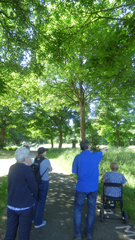 Photo 10  - Linthorpe Cemetery Trip - Ian Stubbs Points Out the Nature Reserve
