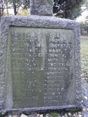 Photo 6  - Fallen Heroes - Eston Cemetery - Great War Memorial 1914 - 1918