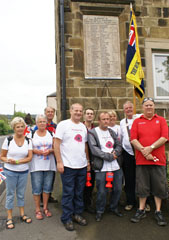 Photo 4  - British Legion Memorial Walk - Memorial Walkers (including Redcar MP Ian Swales)