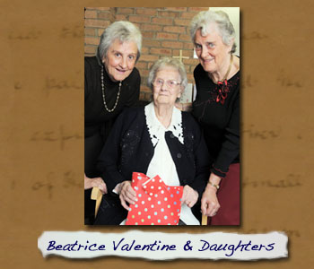 Beatrice Valentine and daughters
