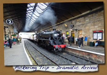 2018 Normanby LHG Trip to Pickering - Train Arrival
- Click On This for Larger Image (Opens in New Window)