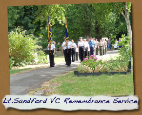 2022 Lt. Sandford VC Remembrance Service
- Click On This for Larger Image (Opens in New Tab)