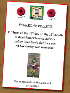 Remembrance Day 2022 Poster
- Click On This for Larger Image (Opens in New Window)