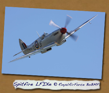 RAF BoBMF Silver Spitfire LFIXe MK356
- Click On This for Larger Image (Opens in New Window)