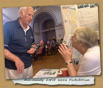 2025 Exhibition - Sylvia Fairbrass and Visitor Exchange Information -
- Click On This for Larger Image (Opens in New Window)