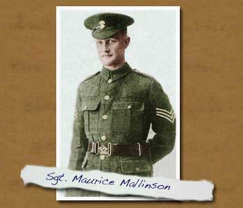 Sgt Maurice Mallinson
Click On This for Larger Image
    (Opens in New Window)