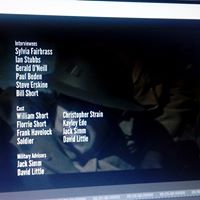 William Henry Short VC - Film Credits
