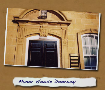 Normanby Manor House – Doorway in 2003
 - Click On This for Larger Image
       (Opens in New Window)