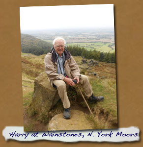 Harry Mead at the Wainstones on the North York Moors -
- Click On This for Larger Image (Opens in New Tab)