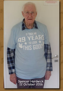 Spencer Hardwick at 99