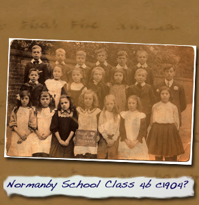 Normanby School – 1904/5 Class 4b
 - Click On This for Larger Image
       (Opens in New Window)