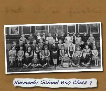 Normanby County School – 1950 Class 9
 - Click On This for Larger Image
       (Opens in New Window)