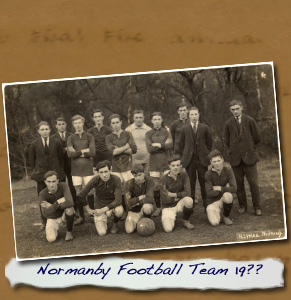Normanby Football Team 19??
 - Click On This for Larger Image
       (Opens in New Window)