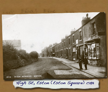 High Street, Eston (Square) c.1911
 - Click On This for Larger Image
       (Opens in New Window)