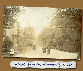 West House, Normanby High Street c.1911
 - Click On This for Larger Image
       (Opens in New Window)