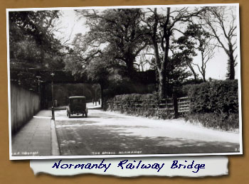 Normanby Railway Bridge c1920
 - Click On This for Larger Image
       (Opens in New Window)
