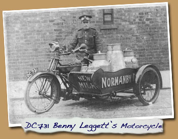 DC731 Benny Leggetts Motorcycle
 - Click On This for Larger Image
        (Opens in New Tab)
