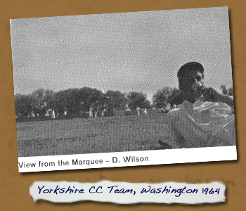 Yorkshire CC Team Washington 1964